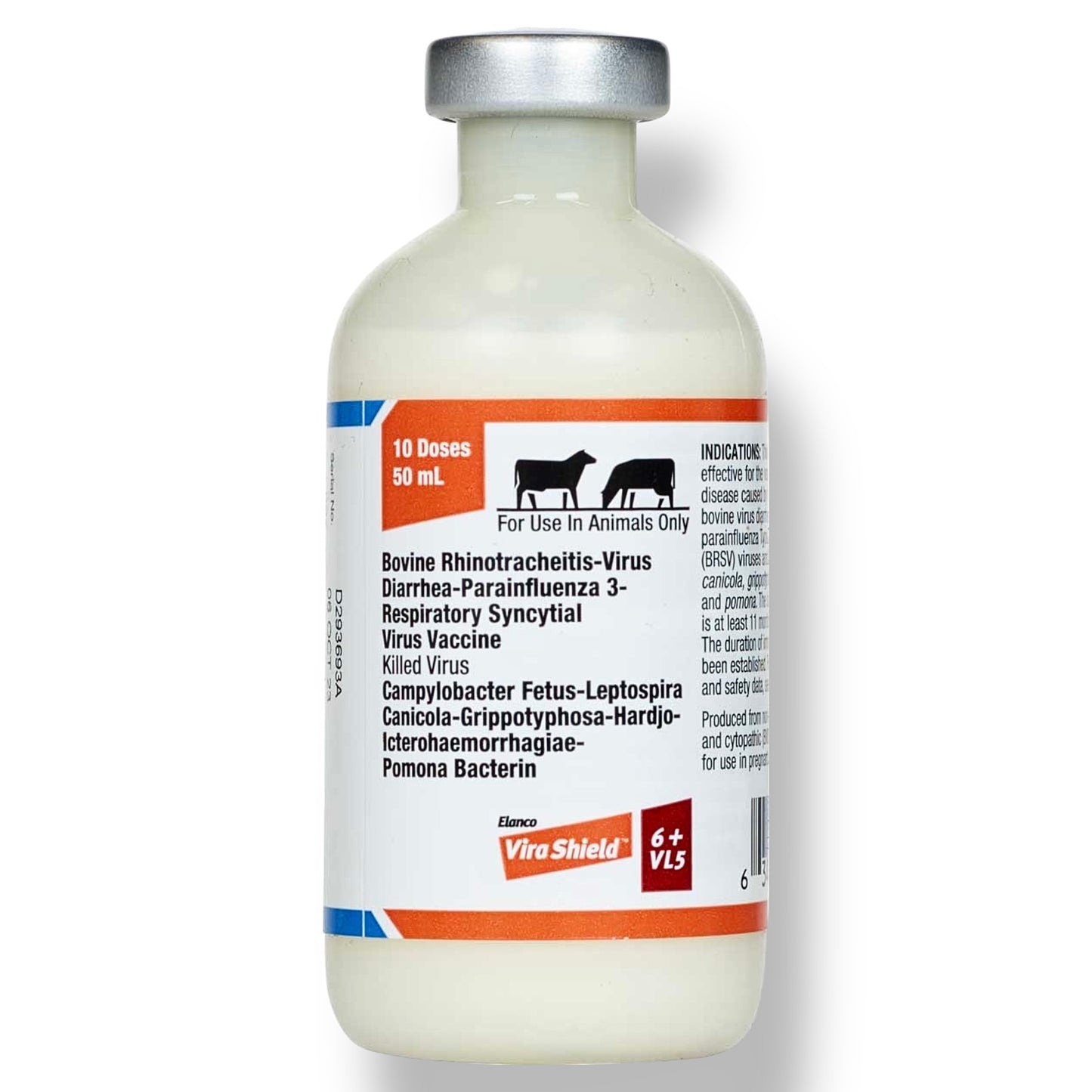Vira Shield 6 + VL5 Cattle Vaccine by Elanco Animal Health, 10 Dose