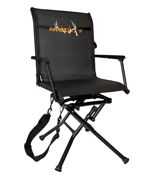 Muddy Swivel Ground Seat w/ Adjustable Legs