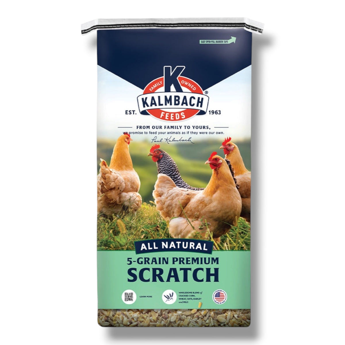 Scratch 5 grain Poultry All Natural 50lb