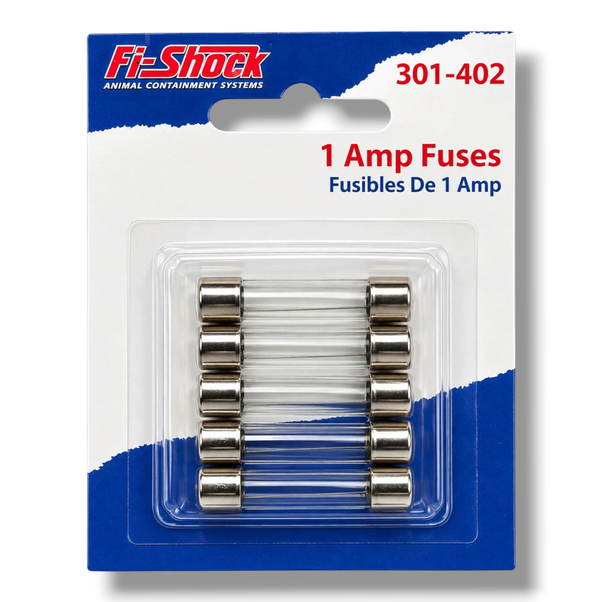 Fi Shock 1 Amp Electric Fence Fuse 5 pack
