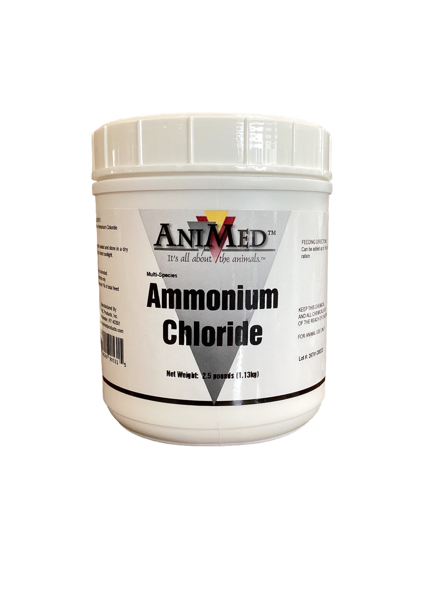 Ammonium Chloride 2.5 lbs
