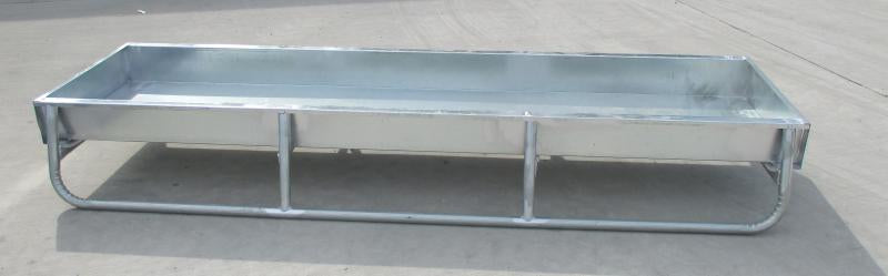 Bunk Feeder All Metal Galvanized 10 ft