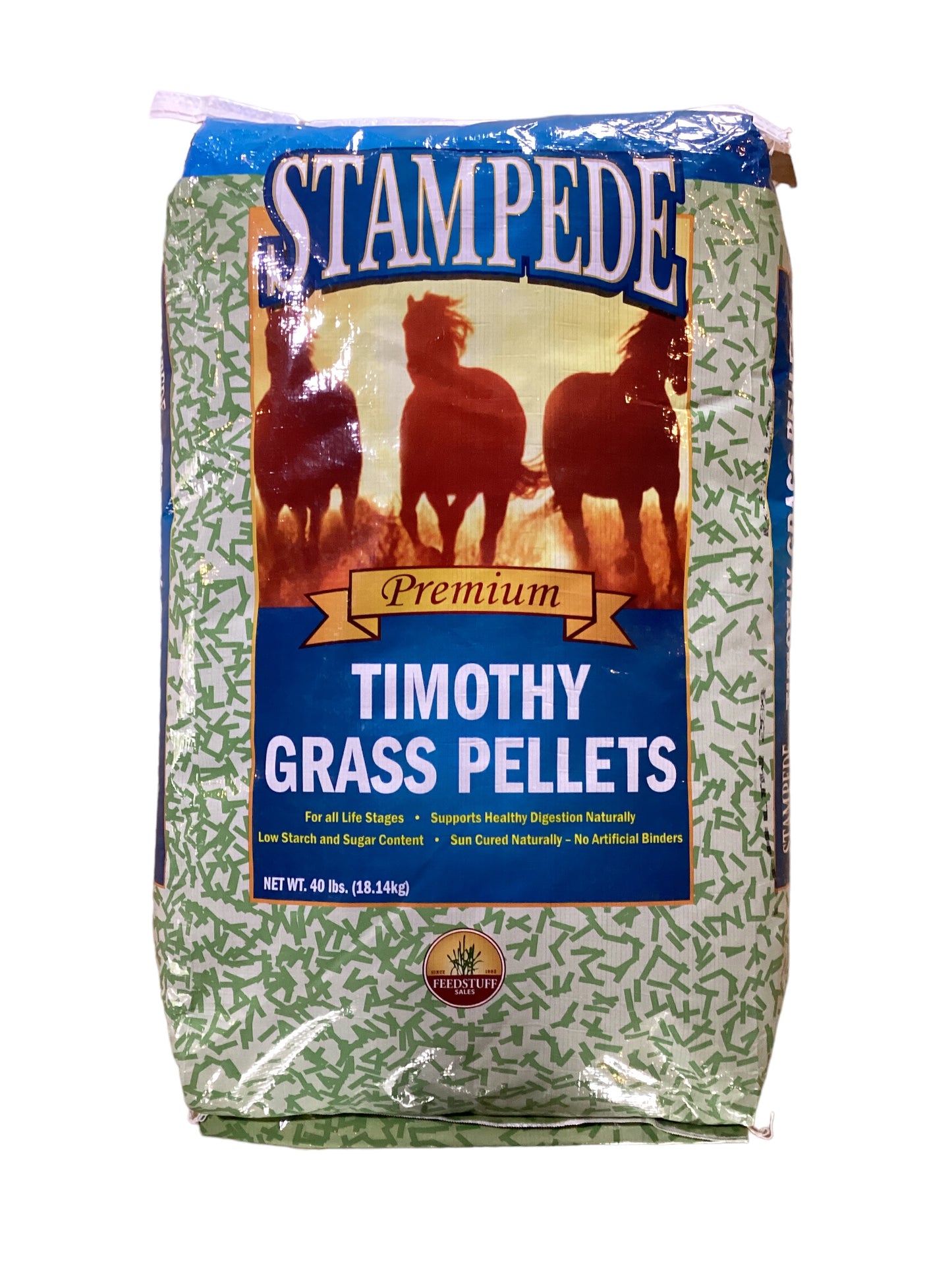 Timothy Grass Pellets Stampede 40 lb