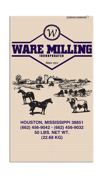Ware Milling 12% Beef Grower 50 lbs