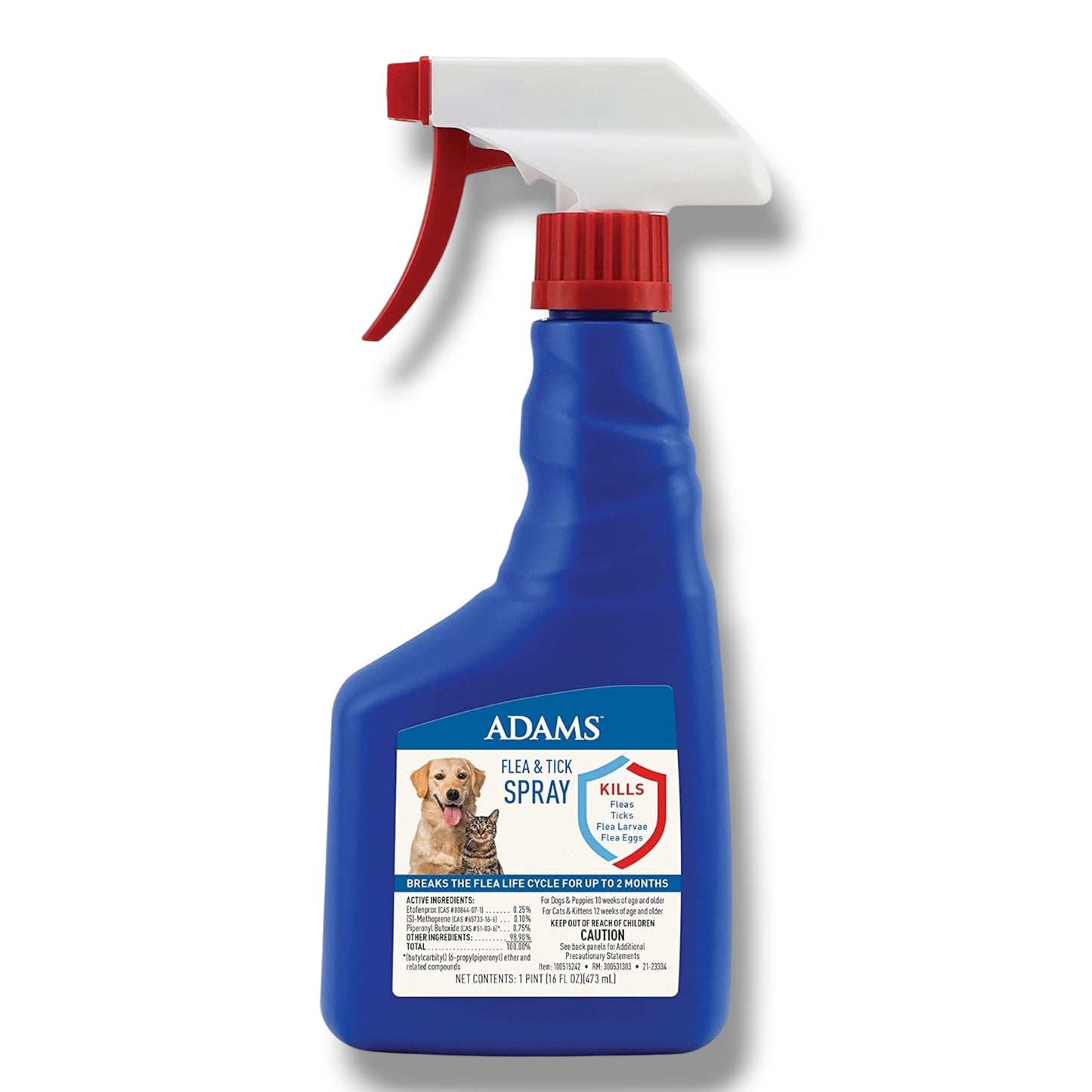 Adams Flea & Tick Spray 16-oz