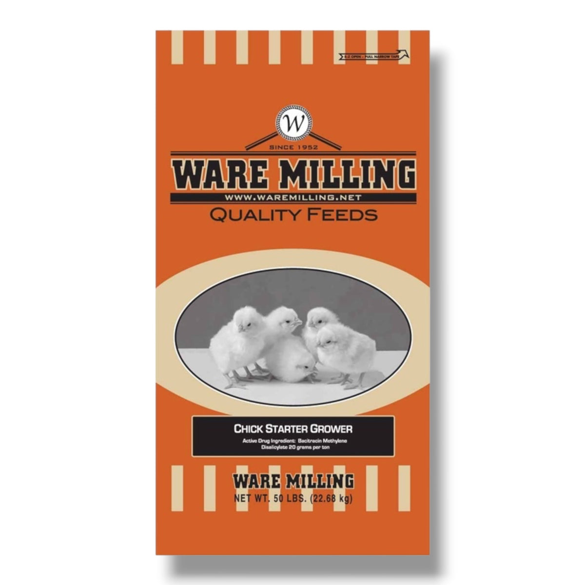 Ware Milling 23% Chick Starter Grower 50-lbs