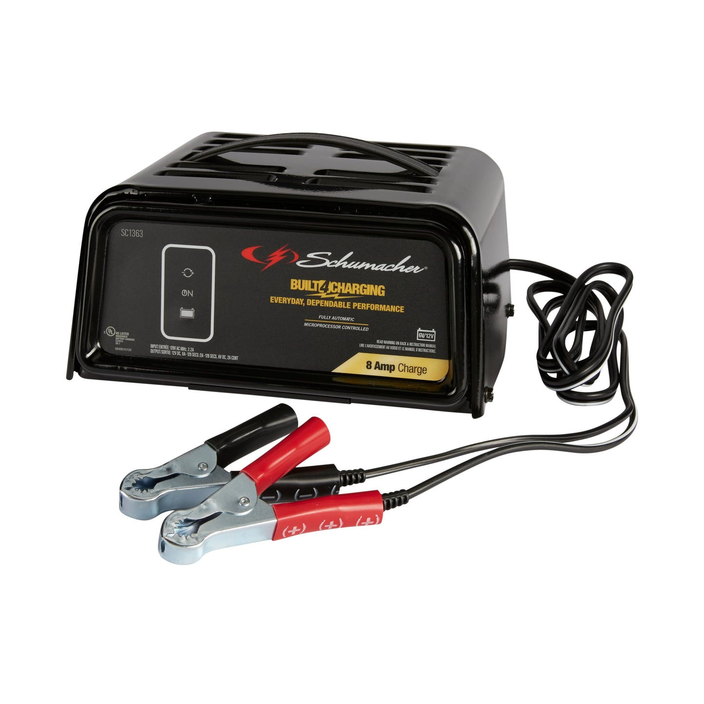 Schumacher Fully Automatic Battery Charger 8 Amps