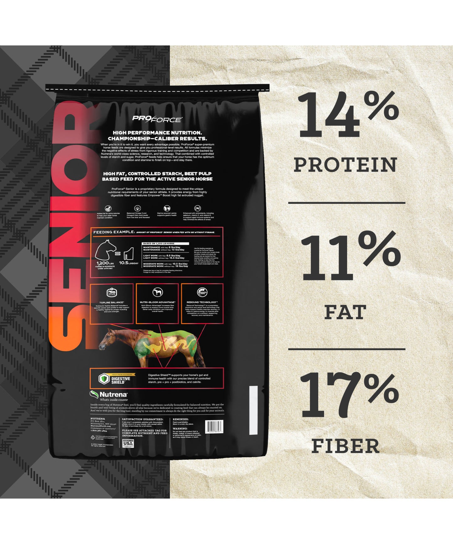 Nutrena Proforce Senior 50-lbs