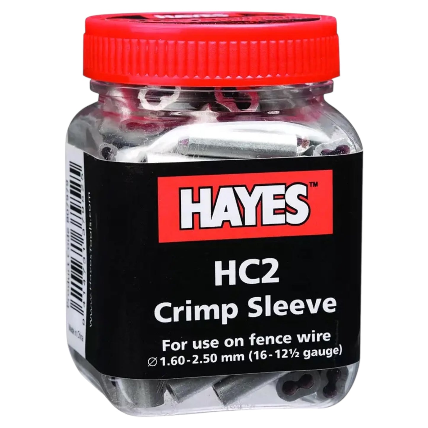 Hayes HC2 12 1/2 Gauge Crimping Sleeves