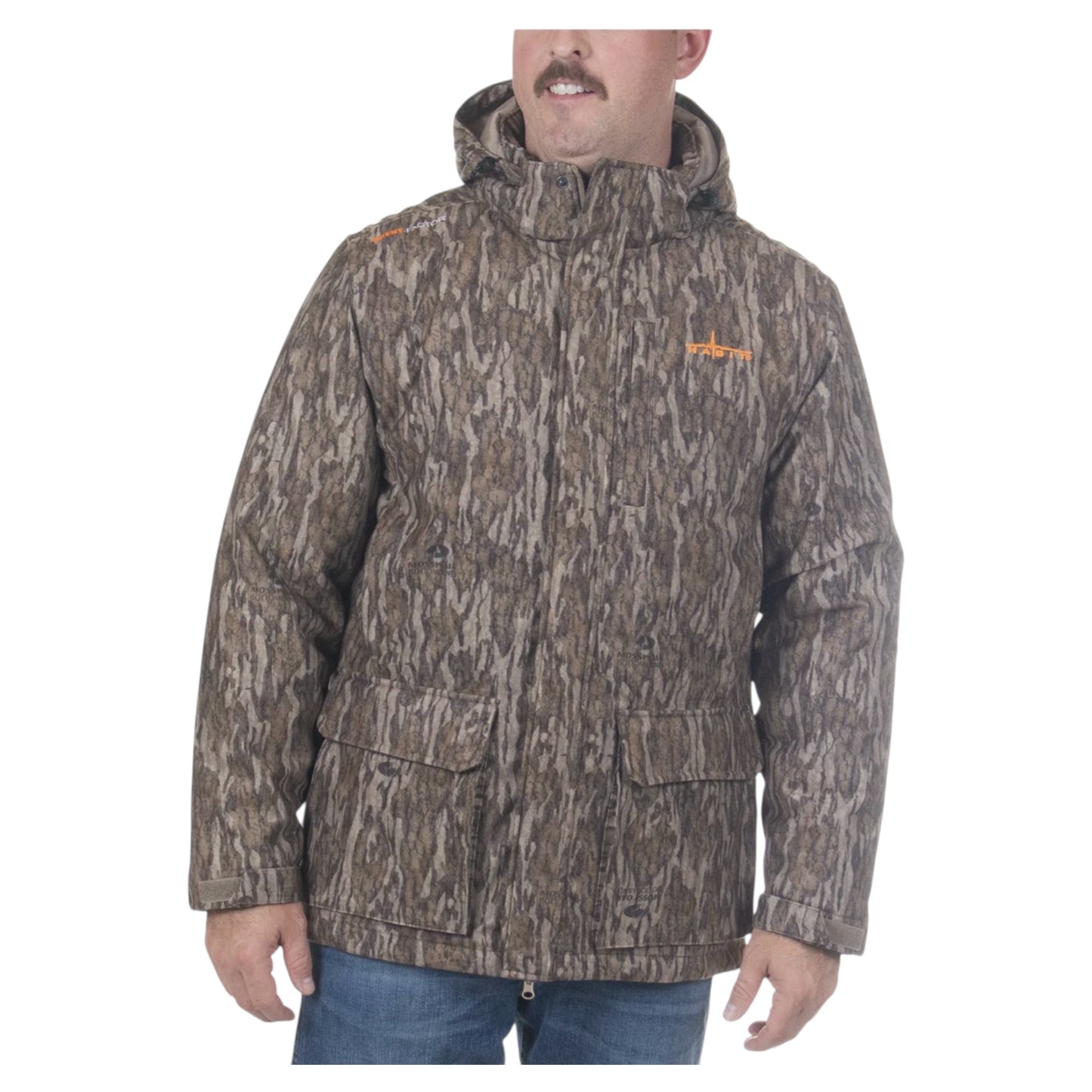 Mens Habit Cedar Branch Insulated Waterproof Parka