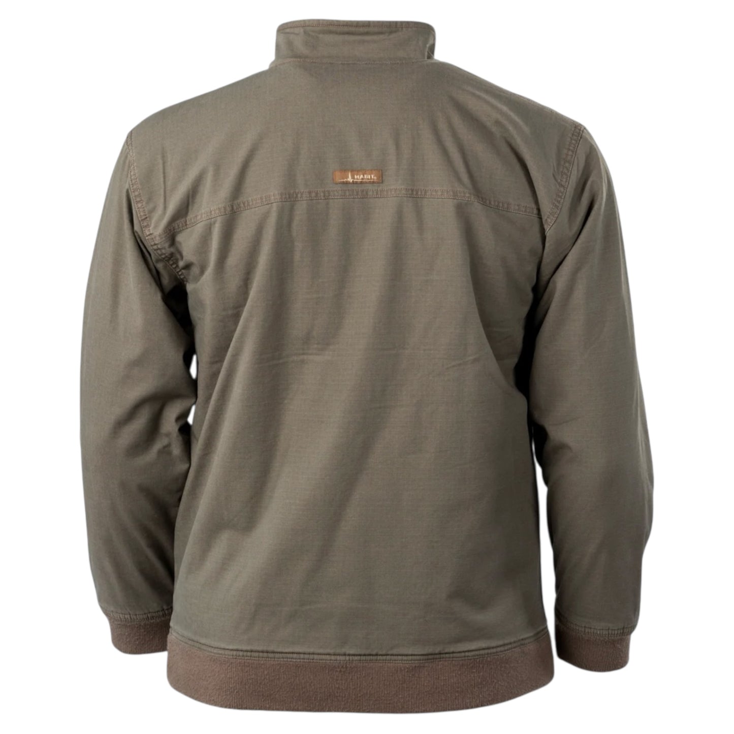 Mens Sherpa Canvas Jacket Major Brown