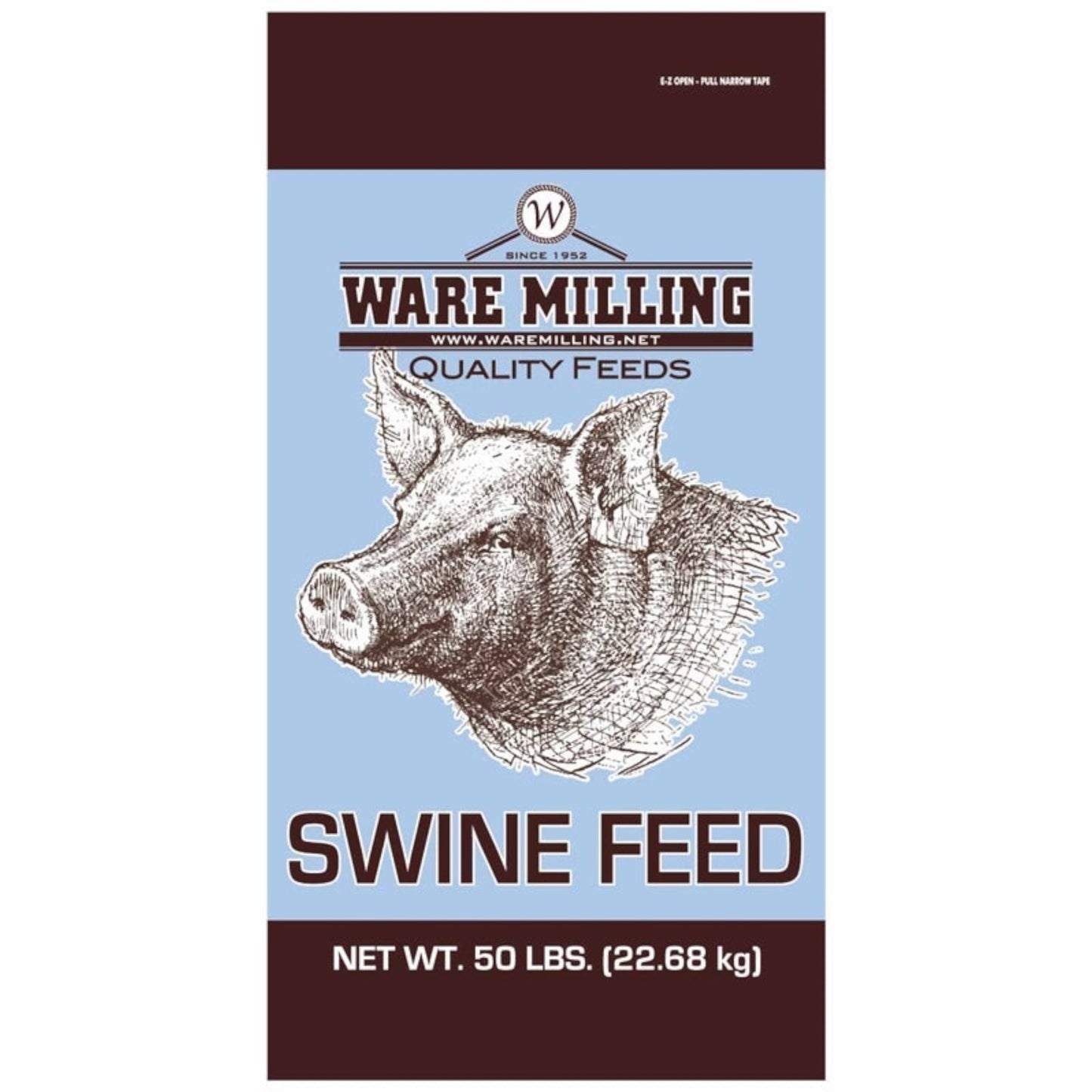 Ware Milling 16% Pig Grower Pellets 50-lbs