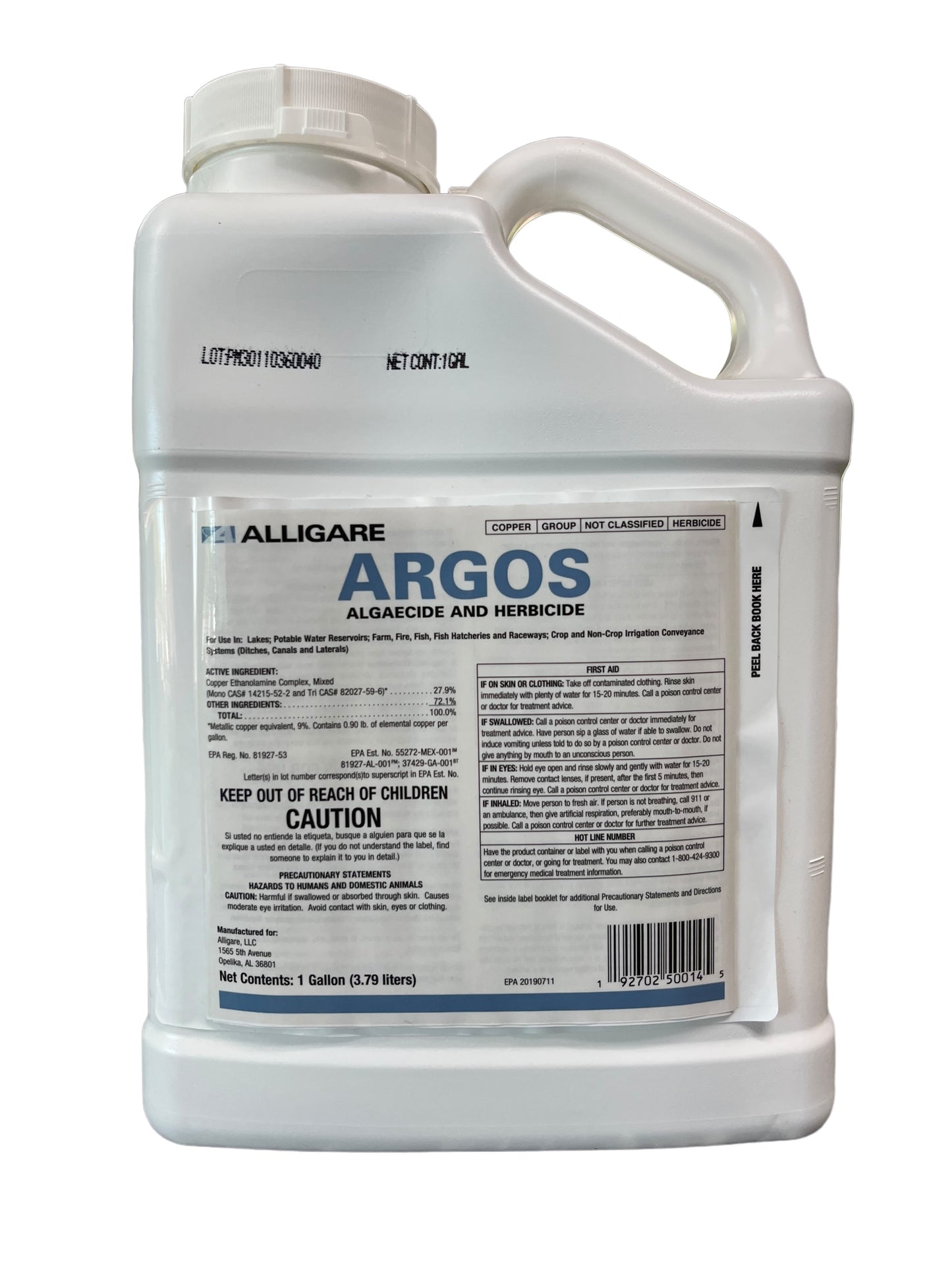 Argos Pond Algaecide 1 Gallon