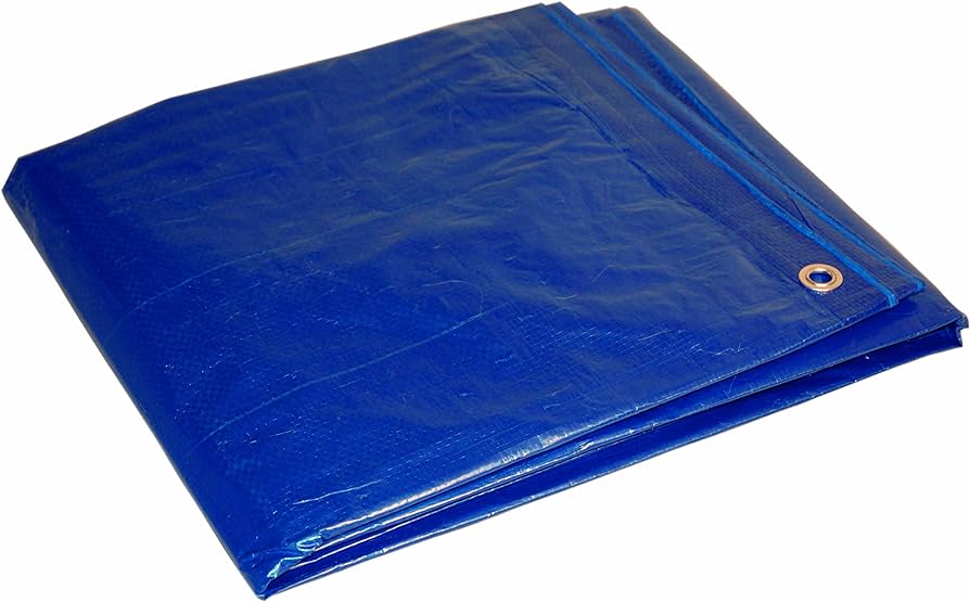 Blue Poly Tarp