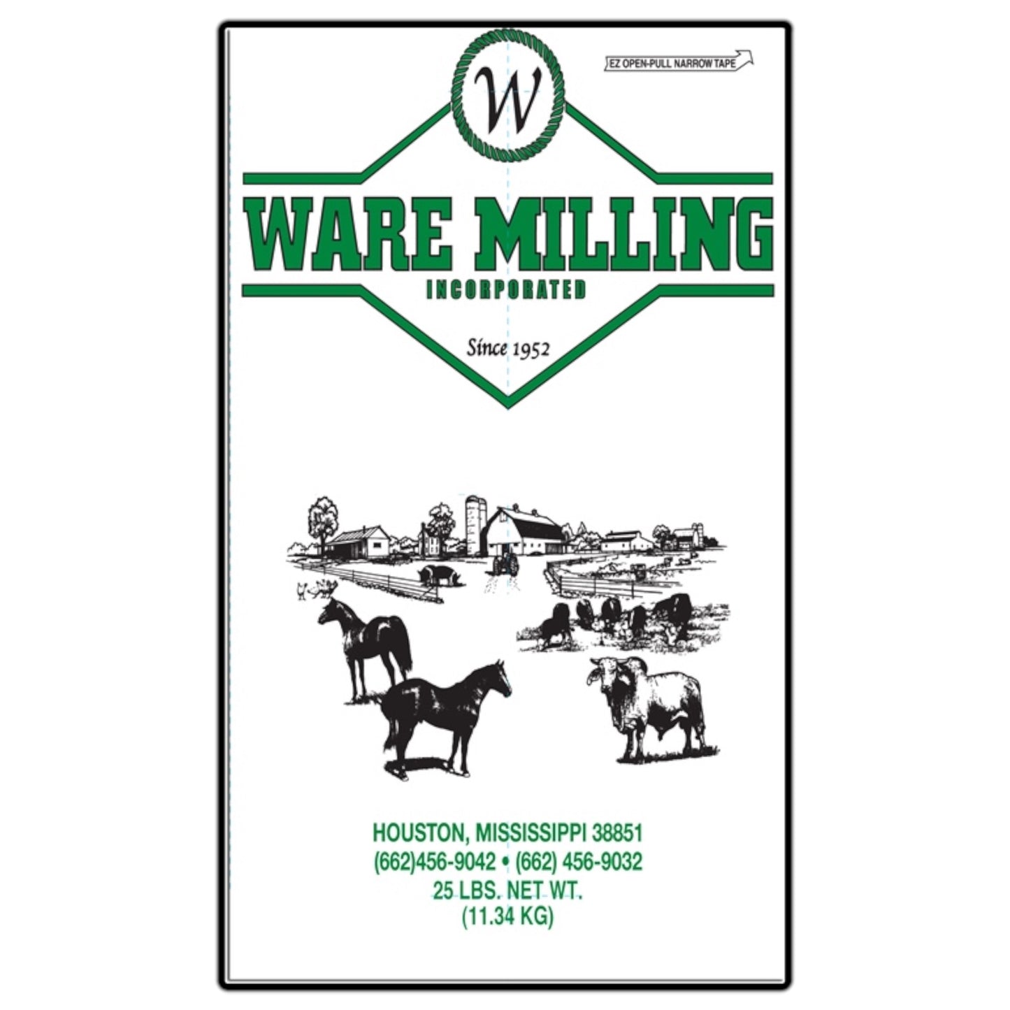 Ware Milling Rabbit Pellets 18% 25-lbs