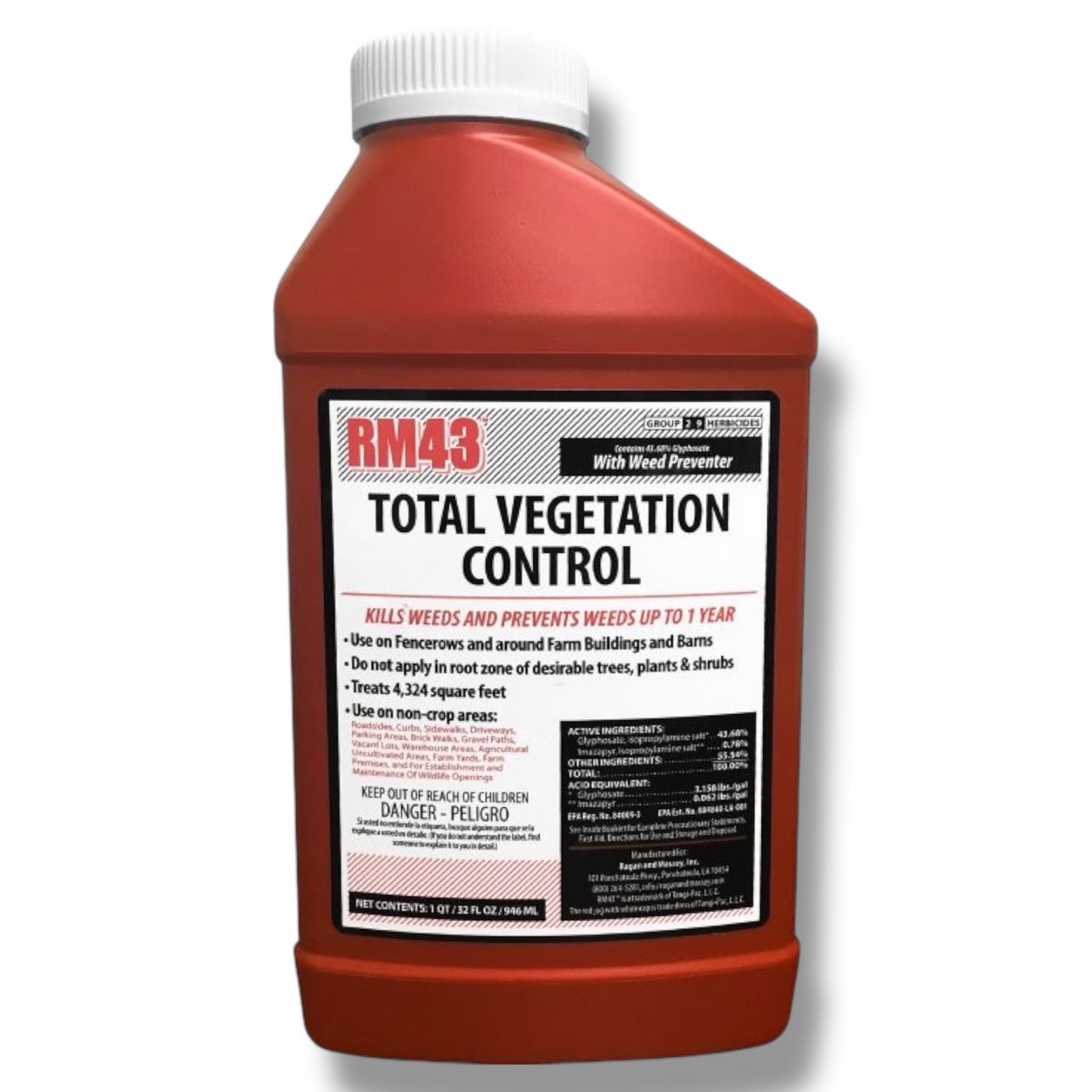 RM43 Total Vegetation Control 1-Quart (32 oz)