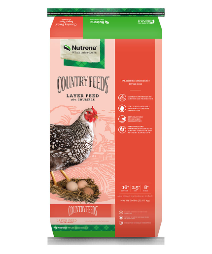 Layer Crumble 16% Nutrena Country Feeds 50lb
