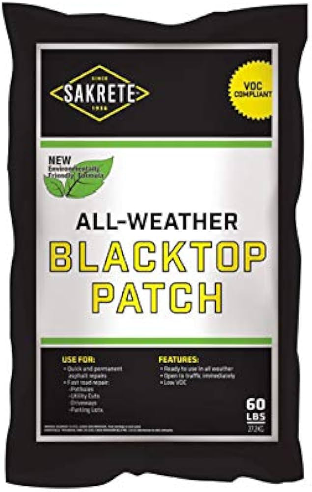 Sakrete All Weather Blacktop Patch 60 lb