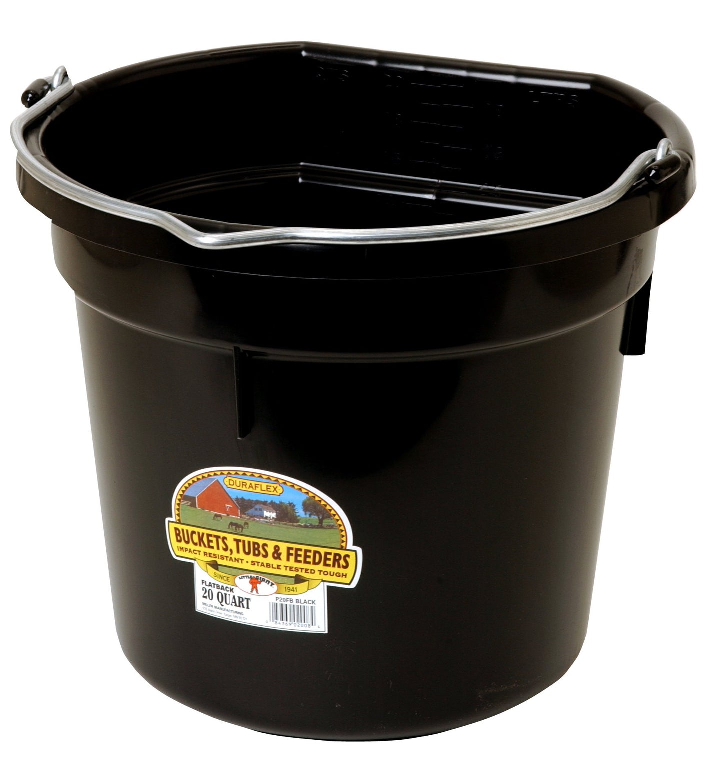 Bucket Flat Back 20 qt