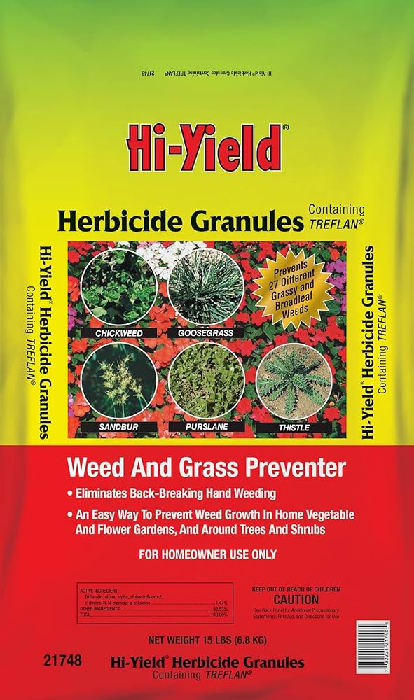 Hi Yield Herbicide Granules w/ Treflan 15 lbs