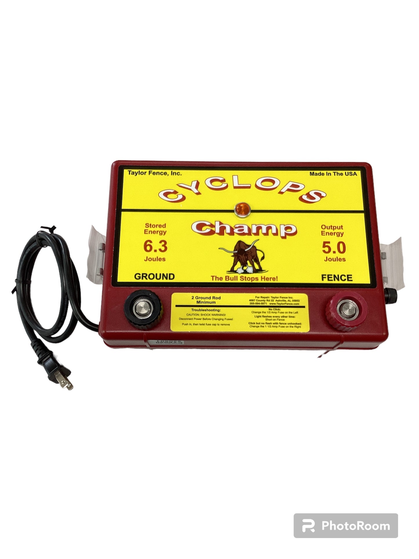 Cyclops Champ 5 Joule Electric Fence Charger