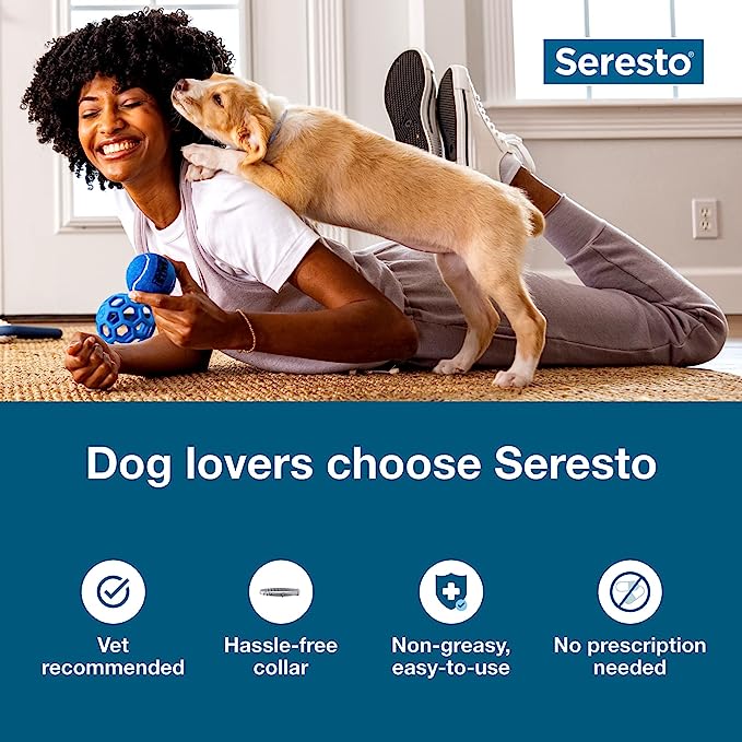 Seresto Flea & Tick Collar for Small Dogs up to 18 lbs