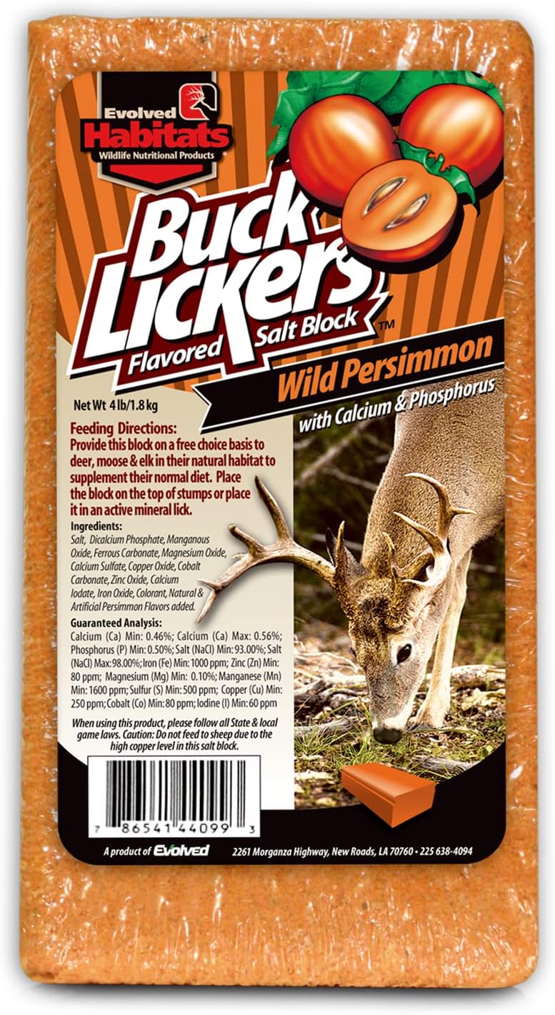 Buck Lickers Flavored Mineral Brick 4 lbs