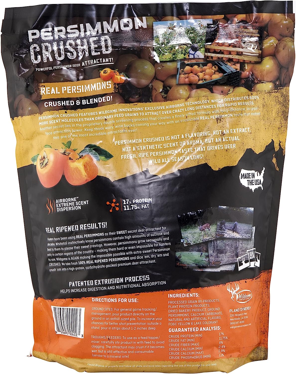 Persimmon Crushed Deer Attractant 5 lbs