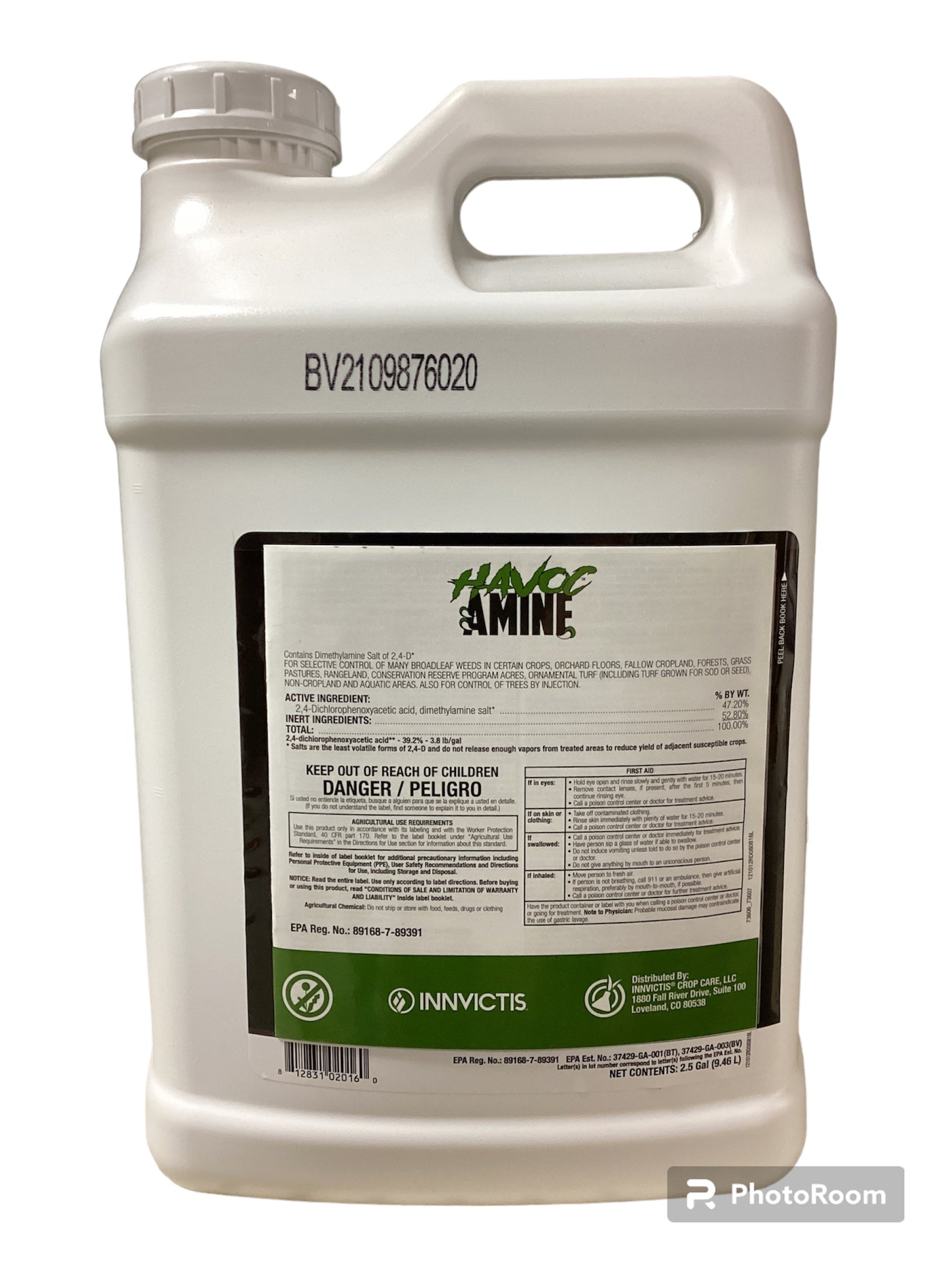 24D Amine Weed Killer Havoc