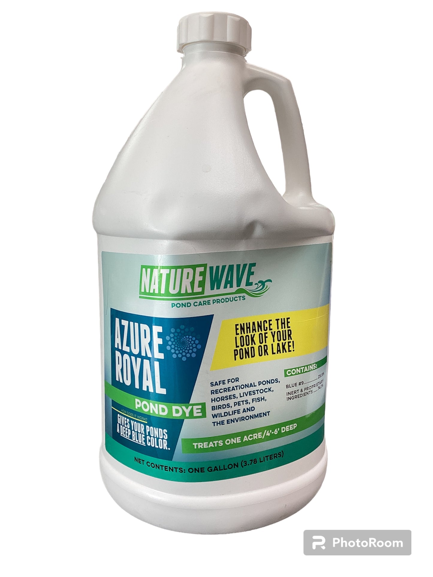 Azure Royal Pond Dye 1 Gallon