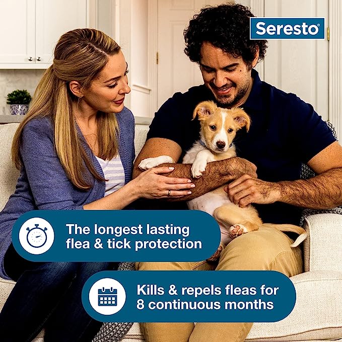 Seresto Flea & Tick Collar for Small Dogs up to 18 lbs