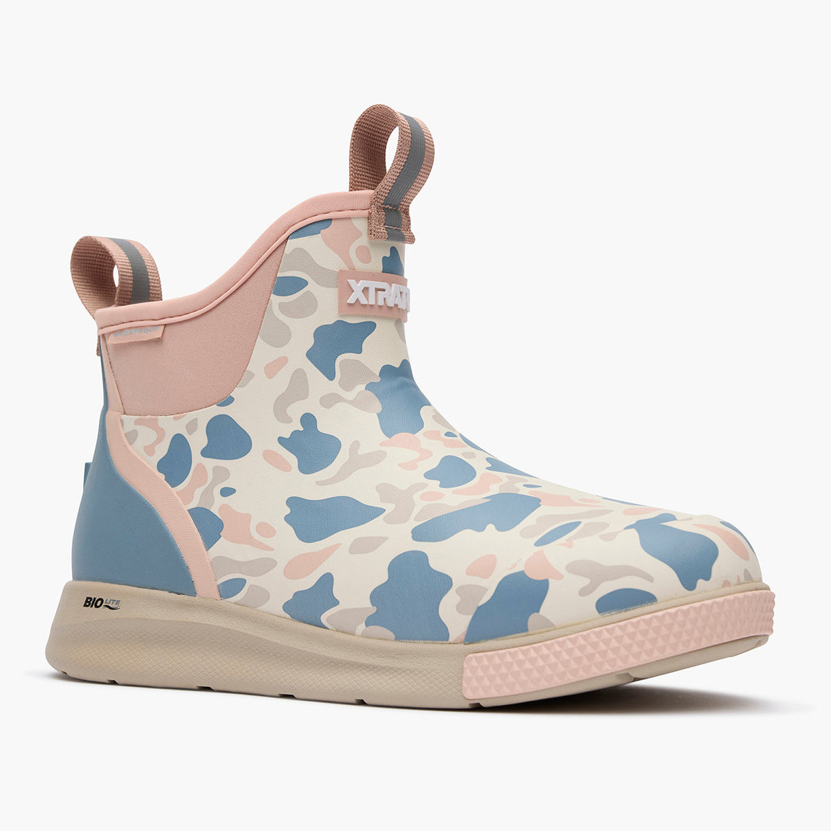 Xtra Tuf Sport Ankle Deck Boot Duck Camo Womens 8