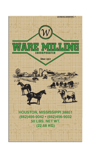 Ware Milling Dairy Pellet Hi Fiber 20% 50lb