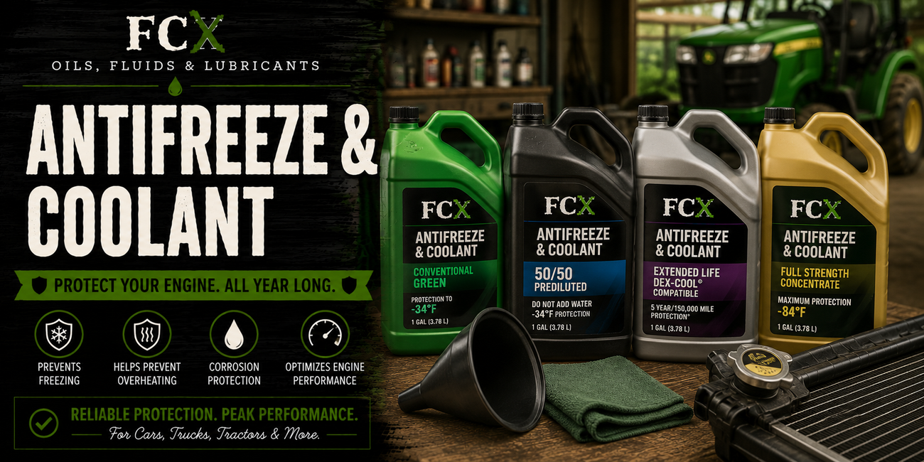 Oils, Fluids & Lubricants Antifreeze & Coolant