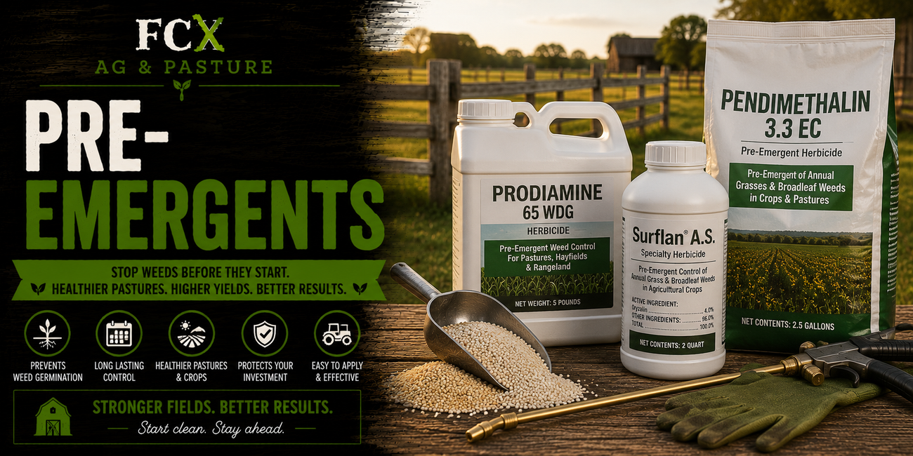 Ag & Pasture Pre-Emergents