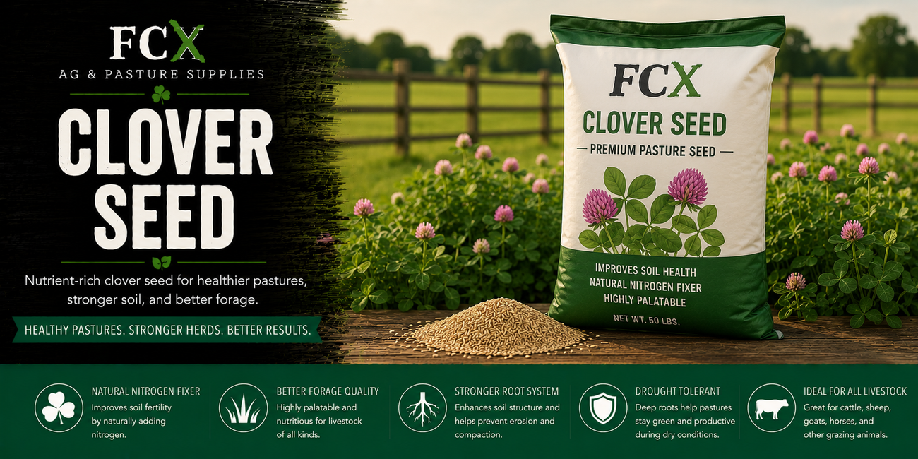 Ag & Pasture Supplies Pasture Clover Seed