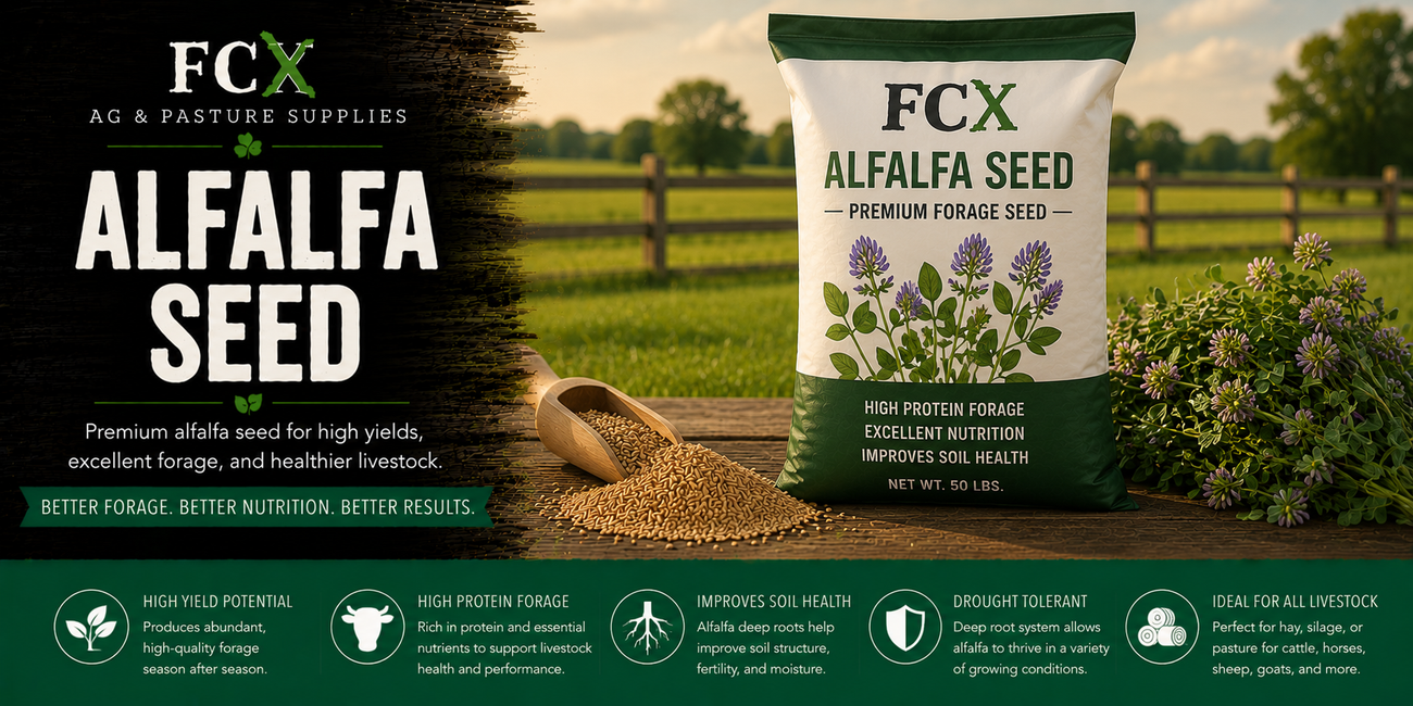 Ag & Pasture Supplies Pasture Alfalfa Seed