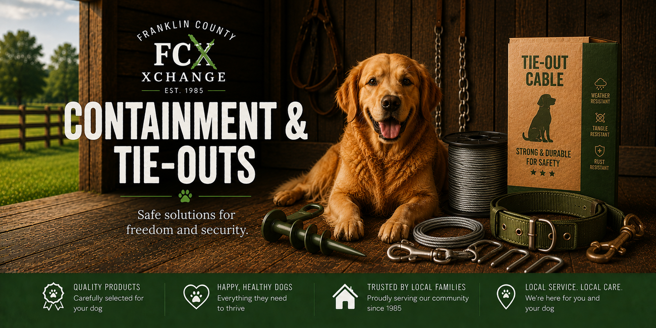 Dog Containment & Tie-Outs