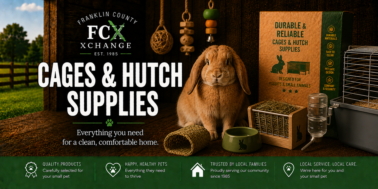 Rabbit Cages & Hutch Supplies