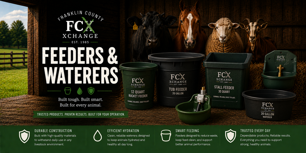 Livestock Feeders & Waterers