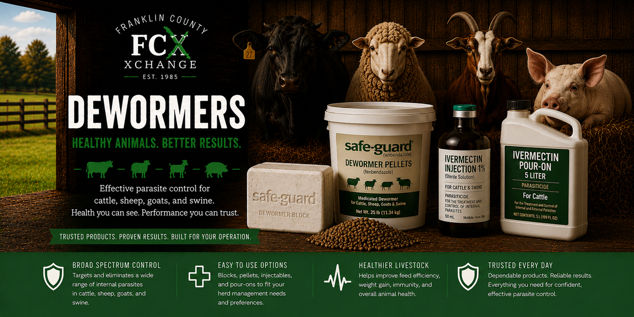 Livestock Dewormers