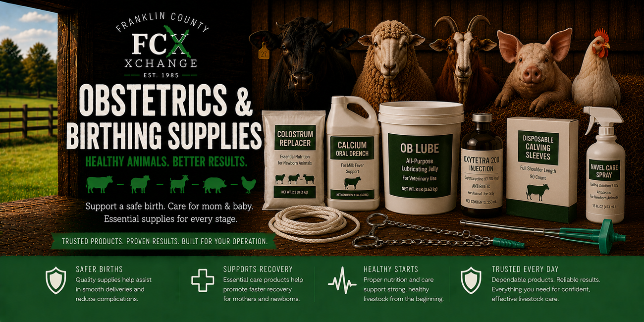 Livestock Obstetrics & Birthing Supplies