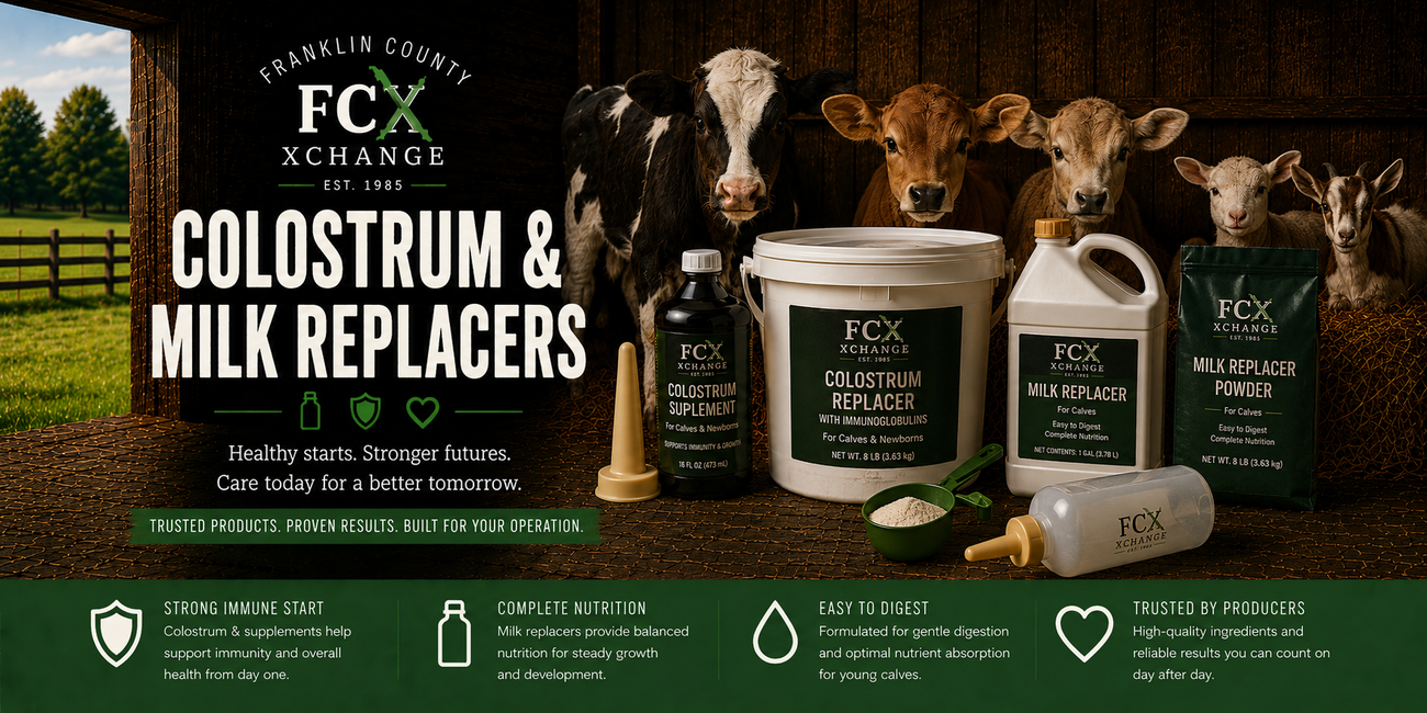 Livestock Colostrum & Milk Replacers