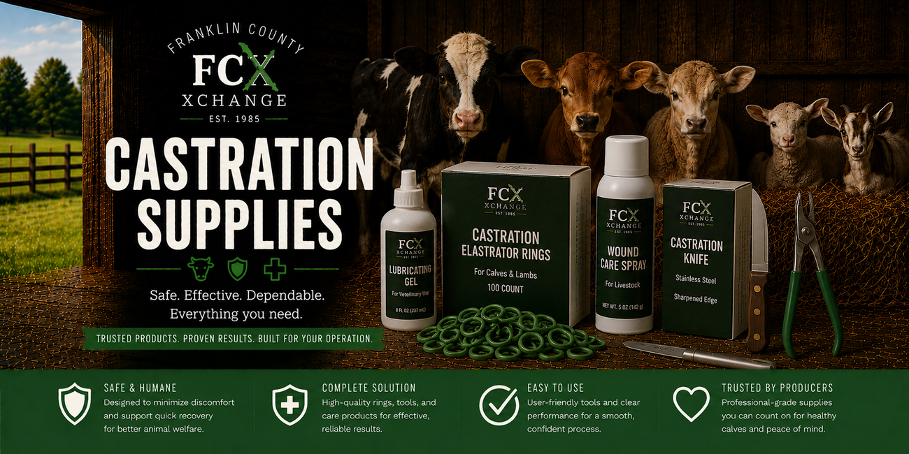 Livestock  Castration Supplies