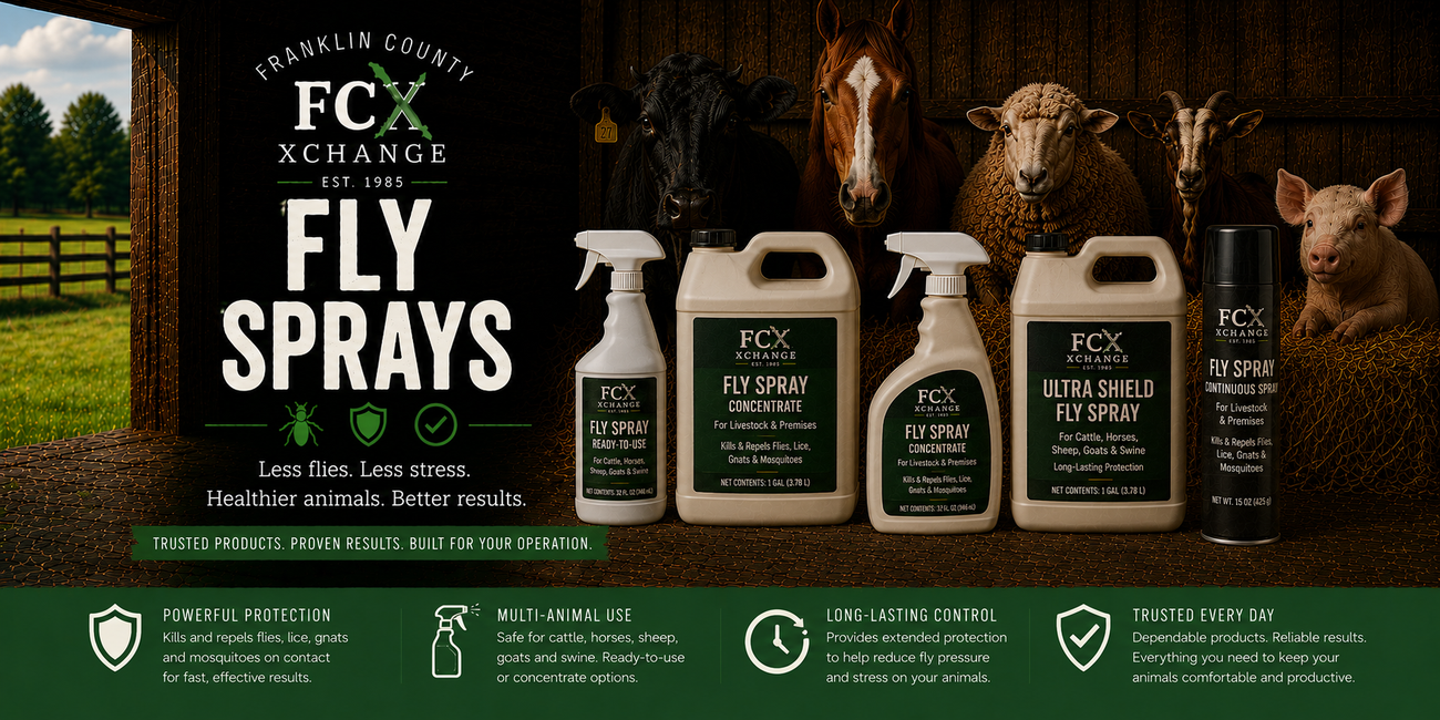 Livestock Fly Sprays