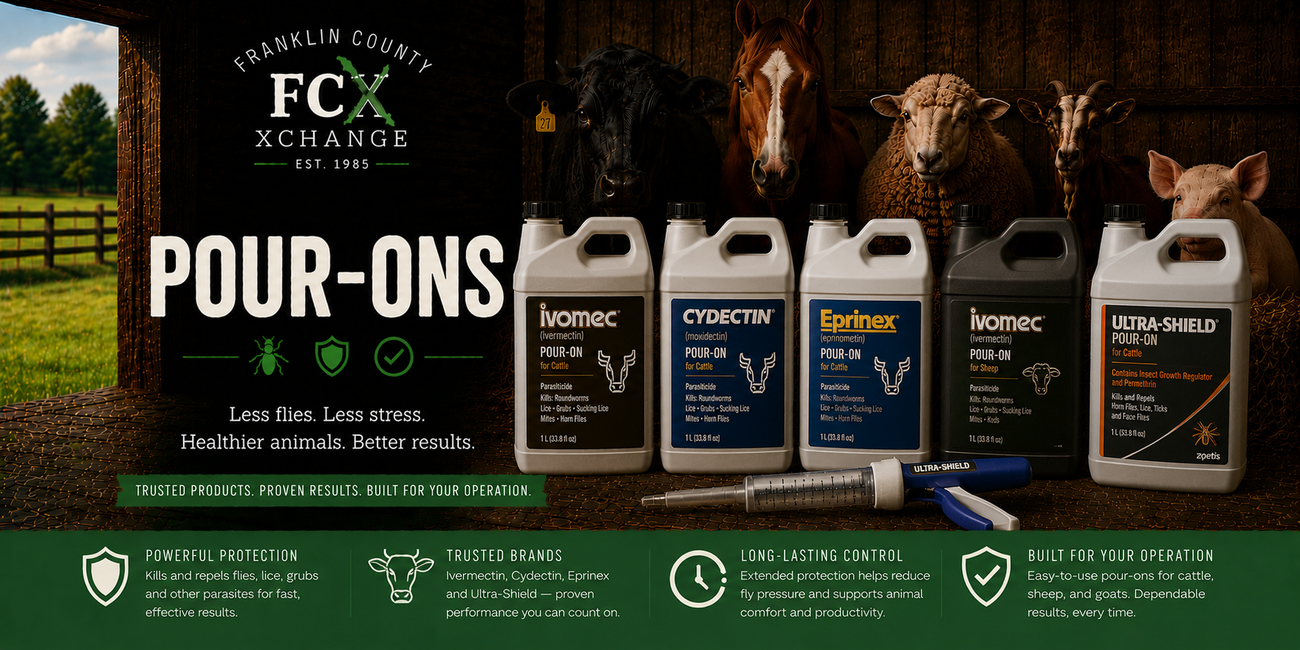 Livestock Pour-Ons