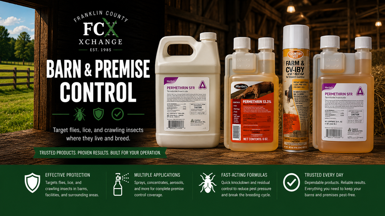 Livestock Fly Barn & Premise Control