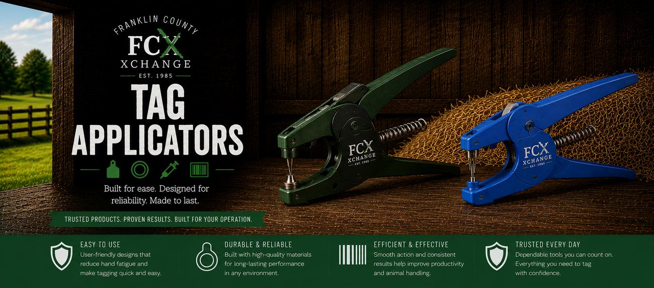 Livestock Ear Tag Applicators
