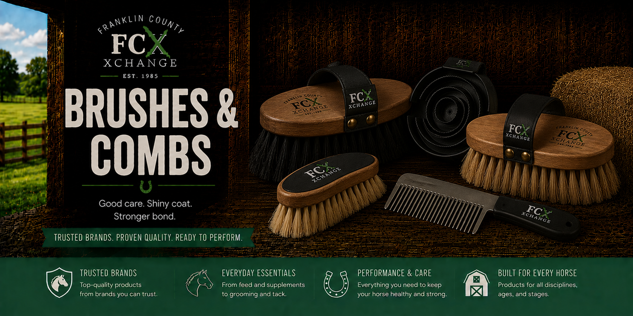 Horse Brushes & Combs