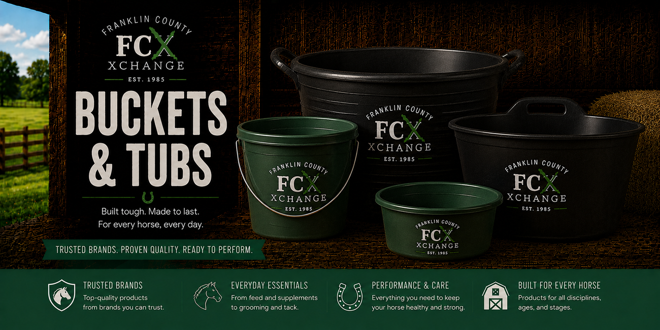 Horse Buckets & Tubs